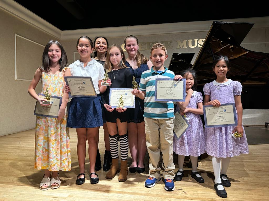 Edel Musical Students — Award Winners
